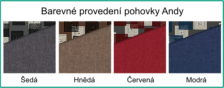 ANDY vzornik latek ramecek CZ